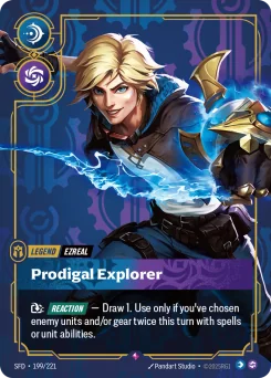 Ezreal, Prodigal Explorer — Foil