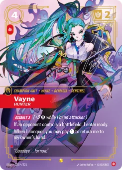 Vayne, Hunter — Signature Foil