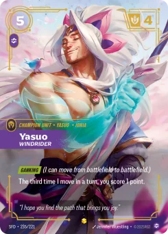 Yasuo, Windrider — Overnumbered Foil