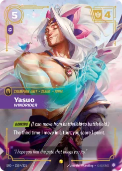 Yasuo, Windrider — Signature Foil