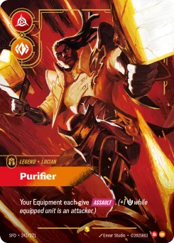 Lucian, Purifier — Overnumbered Foil