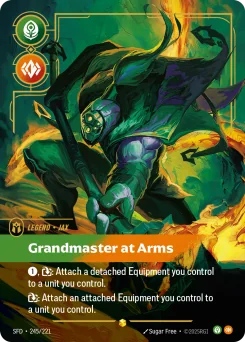 Jax, Grandmaster At Arms — Overnumbered Foil