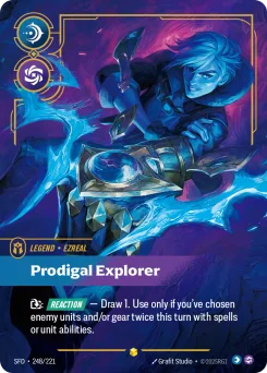 Ezreal, Prodigal Explorer — Overnumbered Foil