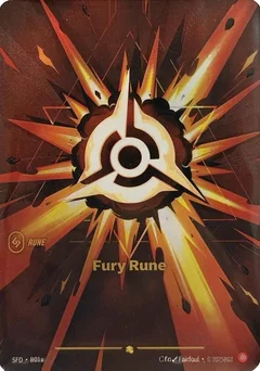 Fury Rune — Foil