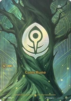 Calm Rune — Foil
