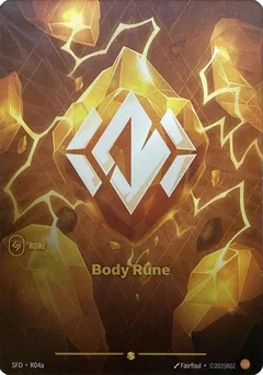 Body Rune — Foil