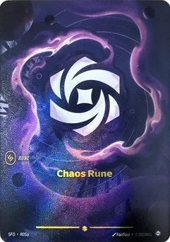 Chaos Rune — Foil