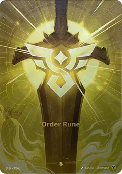 Order Rune — Foil
