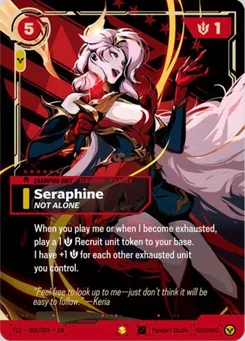 Seraphine, Not Alone 005/005 Foil