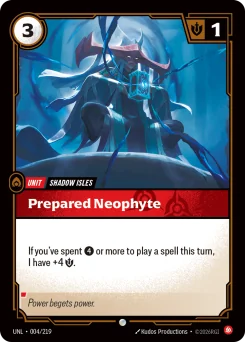 Prepared Neophyte — Normal