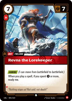 Revna the Lorekeeper — Normal