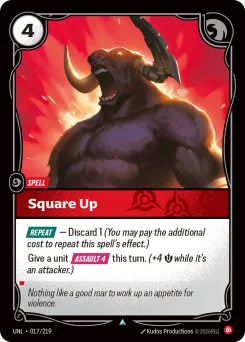 Square Up — Normal