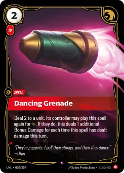 Dancing Grenade — Foil