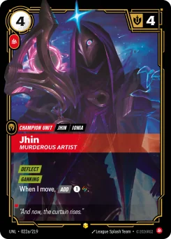 Jhin, Murderous Artist — Parallel Foil