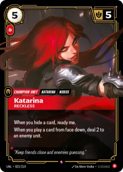 Katarina, Reckless — Foil