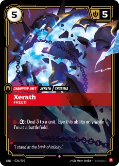 Xerath, Freed — Foil