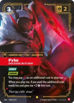 Pyke, Dockside Butcher — Parallel Foil