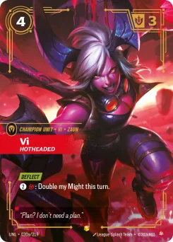 Vi, Hotheaded — Parallel Foil