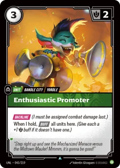 Enthusiastic Promoter — Normal