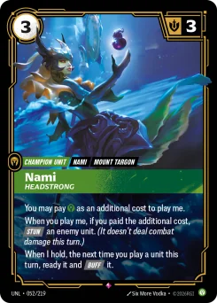 Nami, Headstrong — Foil