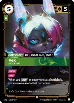 Vex, Mocking — Parallel Foil