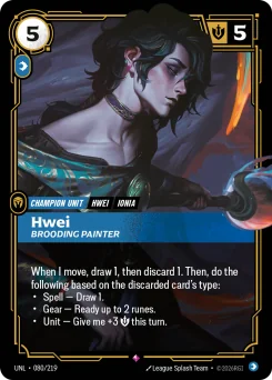 Hwei, Brooding Painter — Foil