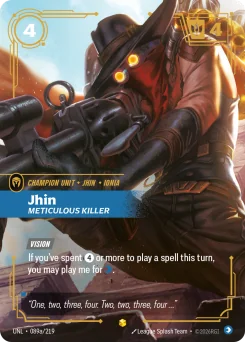 Jhin, Meticulous Killer — Parallel Foil