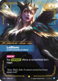 LeBlanc, Everywhere At Once — Parallel Foil
