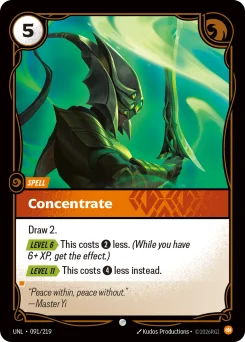 Concentrate — Normal