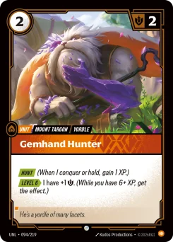 Gemhand Hunter — Normal