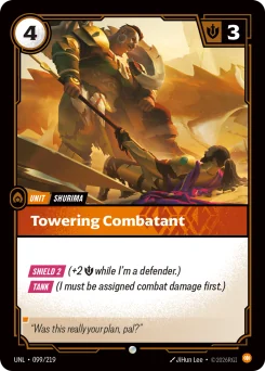 Towering Combatant — Normal