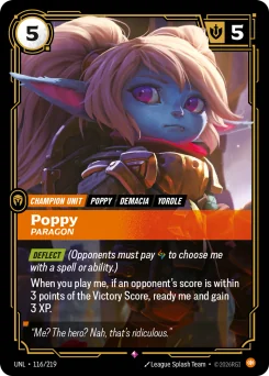 Poppy, Paragon — Foil