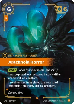 Arachnoid Horror — Foil