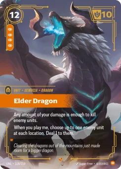 Elder Dragon — Foil