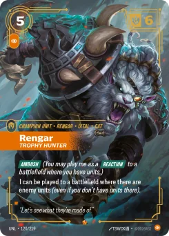 Rengar, Trophy Hunter — Foil