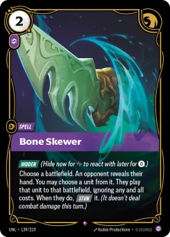 Bone Skewer — Foil
