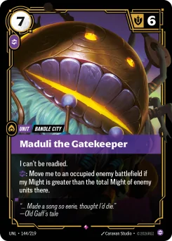 Maduli the Gatekeeper — Foil