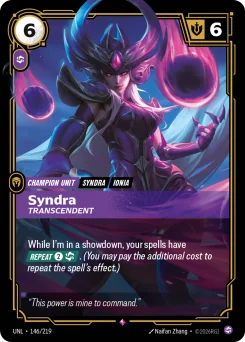 Syndra, Transcendent — Foil