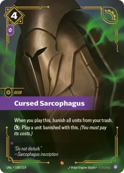 Cursed Sarcophagus — Foil