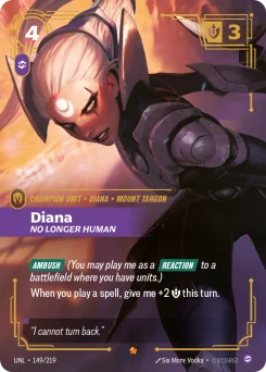 Diana, No Longer Human — Foil