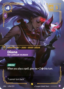 Diana, No Longer Human — Parallel Foil