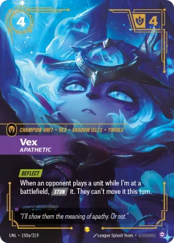 Vex, Apathetic — Parallel Foil