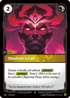 Shadow's Call — Normal