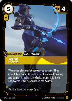 Ashe, Focused — Foil