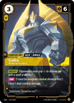 Galio, Indefatigable — Foil