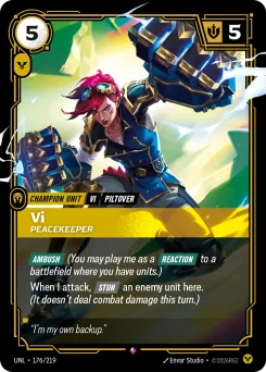 Vi, Peacekeeper — Foil