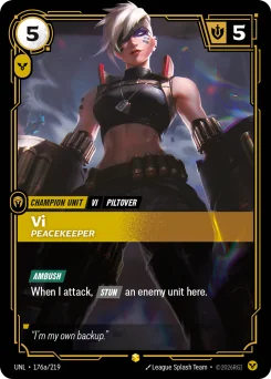 Vi, Peacekeeper — Parallel Foil