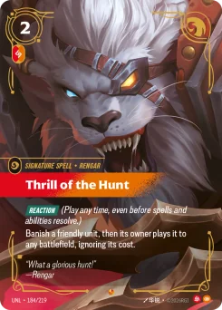 Thrill of the Hunt — Foil