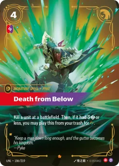 Death from Below — Foil