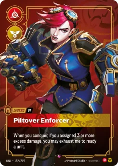 Vi, Piltover Enforcer — Foil